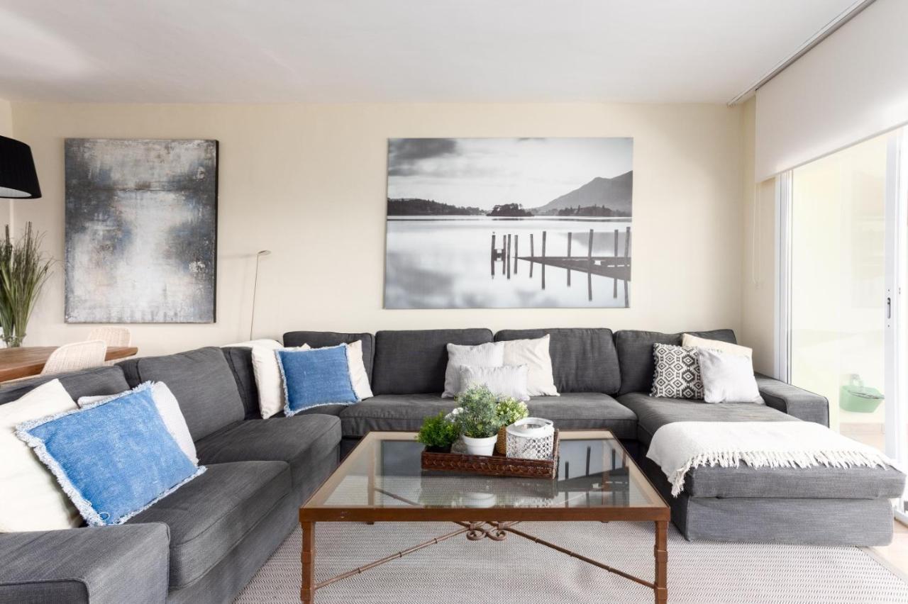 Homeforguest Front Line Beach Apartment In Hacienda Playa Марбелья Экстерьер фото